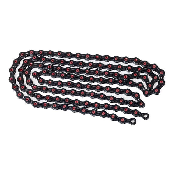 Rotor Catena UNO X11SL 118 Maglie Nero Rosso 3 Rotor Catena UNO X11SL 118 Maglie Nero Rosso