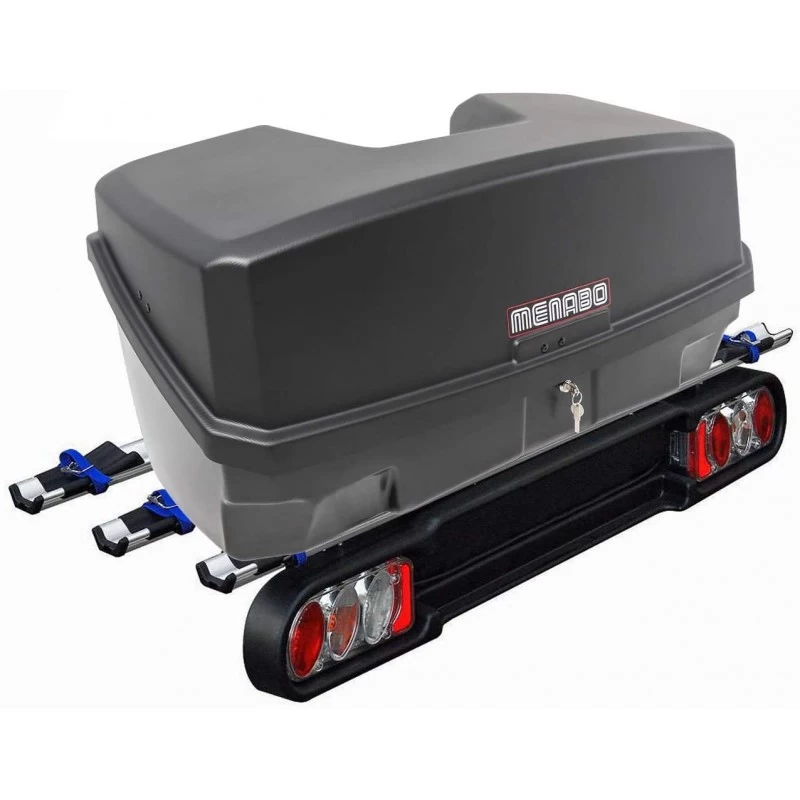 Baule Box Per Gancio Traino Universale MENABO' NEKKAR DARK 6 Baule Box Per Gancio Traino Universale MENABO' NEKKAR DARK - immagine 4