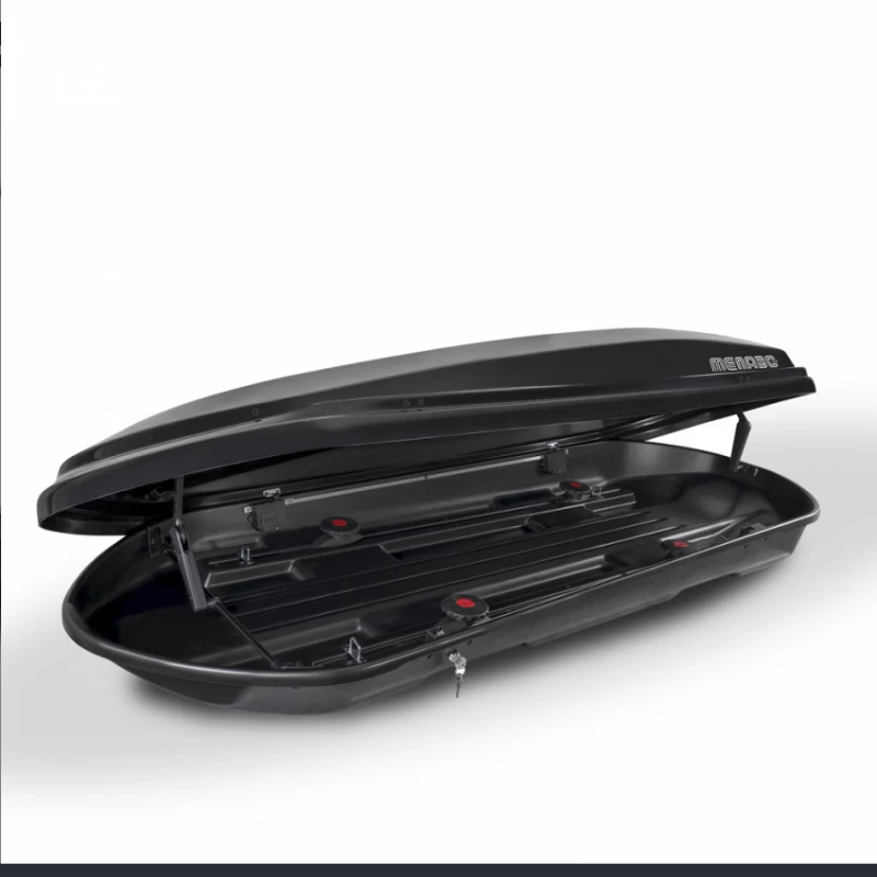 Baule Da Tetto MENABO' Diamond 500 Litri Black 5 Baule Da Tetto MENABO' Diamond 500 Litri Black - immagine 3