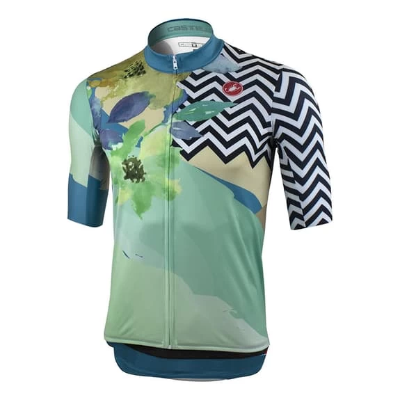 Completo Castelli Squadra Floral Limited Edition Multicolor 4 Completo Castelli Squadra Floral Limited Edition Multicolor - immagine 2