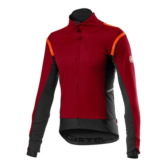 Completo Castelli Alpha RoS 2 Rosso Corsa GORE-TEX INFINIUM™ Nano Flex Pro 2 Granata Nero 4 Completo Castelli Alpha RoS 2 Rosso Corsa GORE-TEX INFINIUM™ Nano Flex Pro 2 Granata Nero - immagine 2