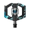 Pedali Crankbrothers Mallet E Ls Ltd Splatter Nero/blu -Shimano Italia pedalimalletls