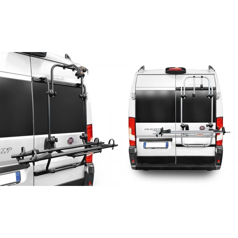 Portabici Posteriore Fabbri BICI OK MTB VAN 2 Per Ducato Jumper Boxer Nero 4 Portabici Posteriore Fabbri BICI OK MTB VAN 2 Per Ducato Jumper Boxer Nero - immagine 2