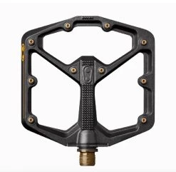 Crankbrothers Pedali Stamp 11 Nero/oro Tg.L